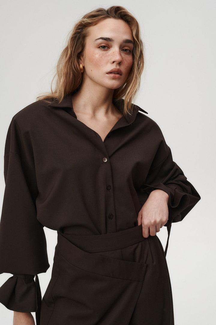 Boy Bye Shirt Brown - Undress Code EUR