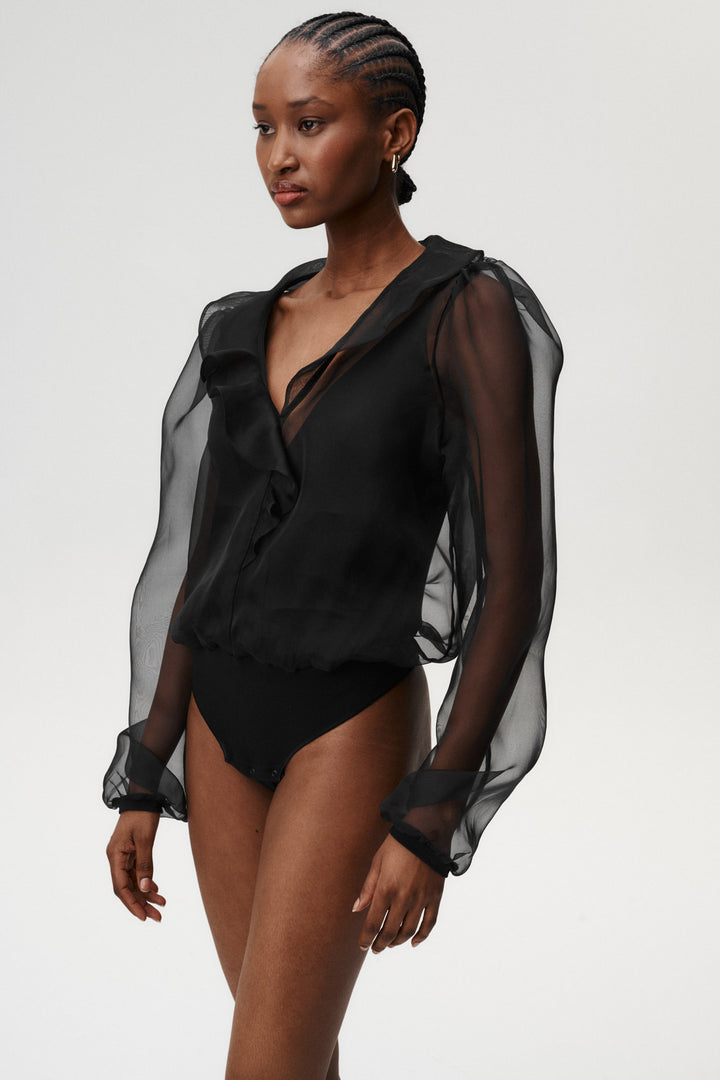 Camille Bodysuit Black - Undress Code EUR