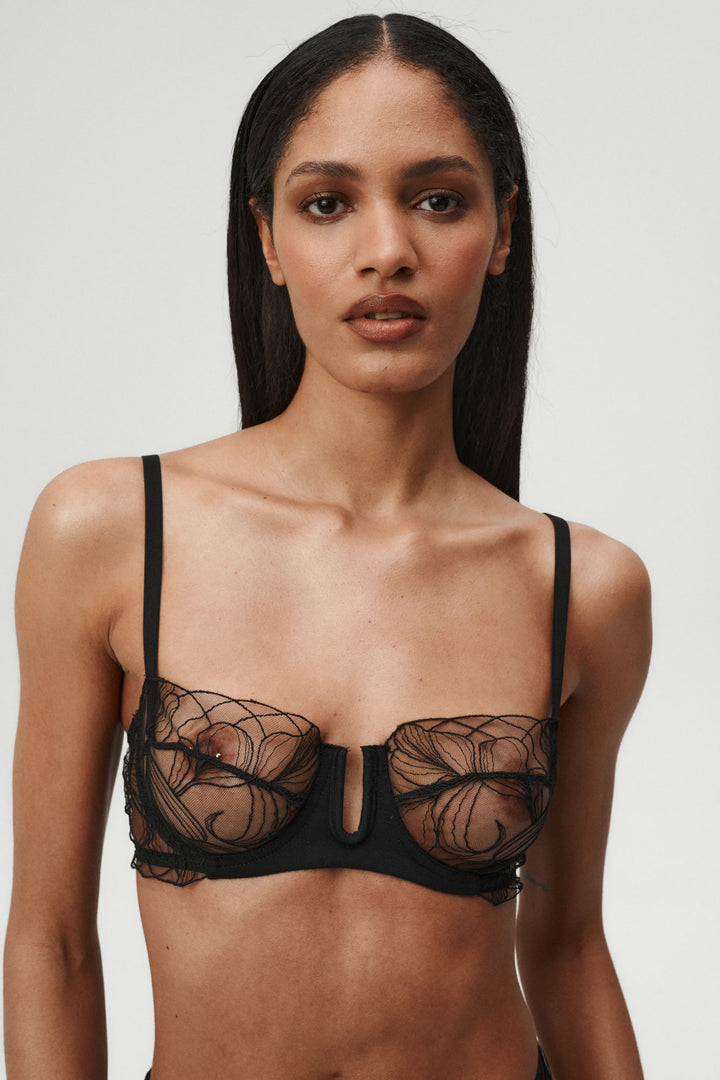Sensual Bra Laurel Lace Black - Undress Code EUR