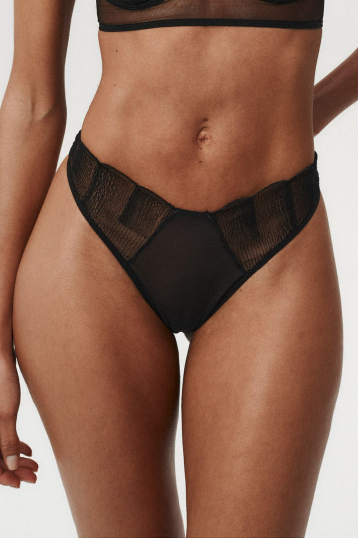 Siren Call Thong Black - Undress Code EUR